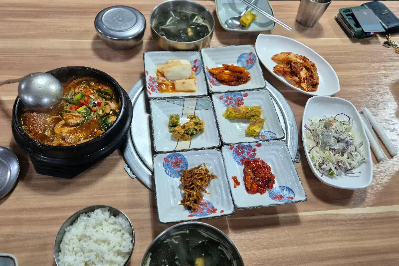 푸짐한 한 상 차림