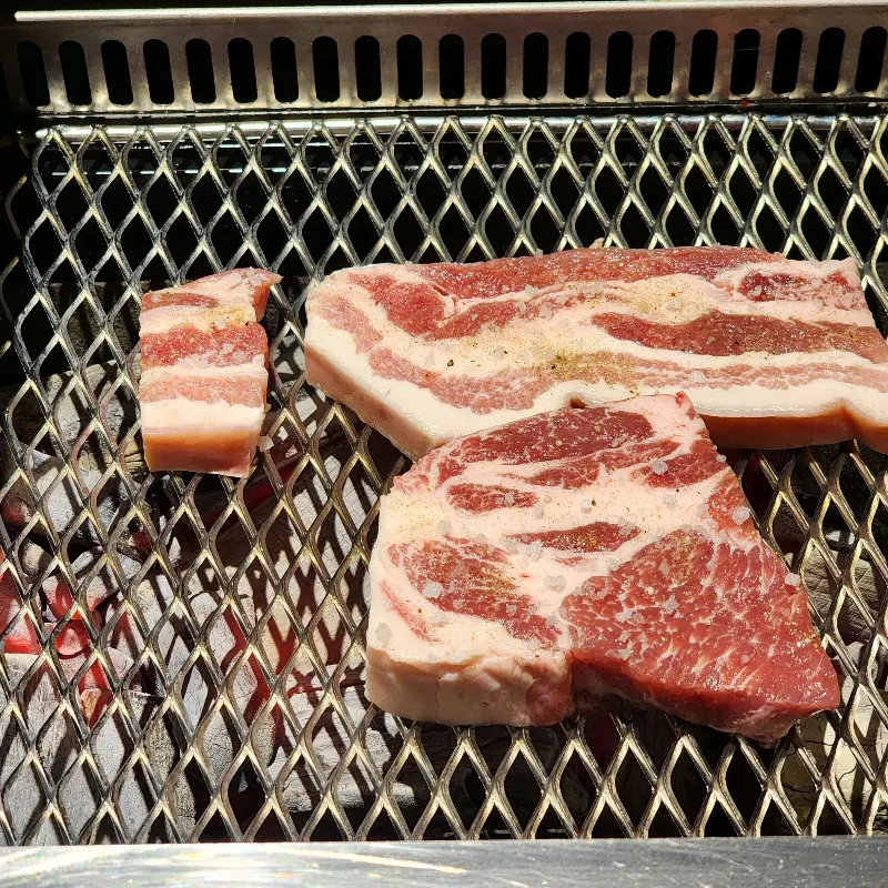 어부산장 강원촌돼지 소금구이