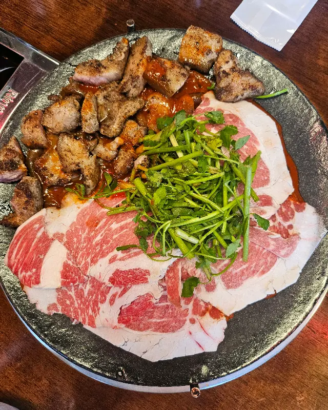 다양한 쌈 재료