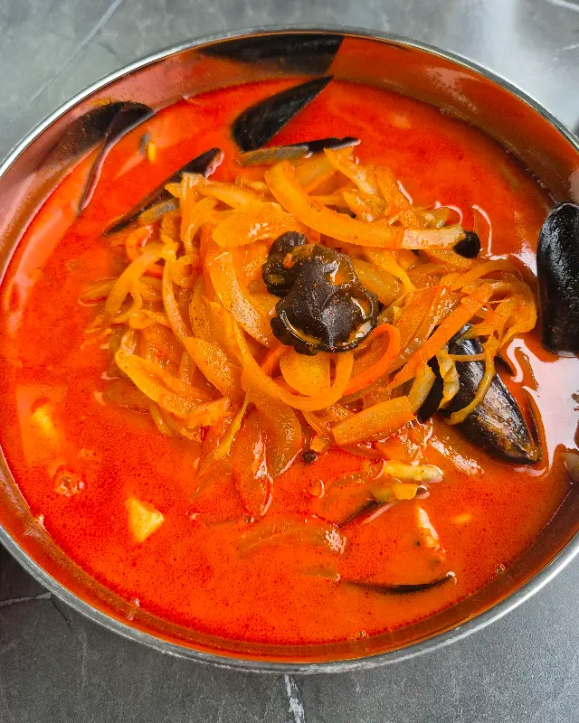 해물이 듬뿍 들어간 짬뽕