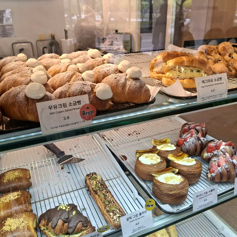 다양한 종류의 빵