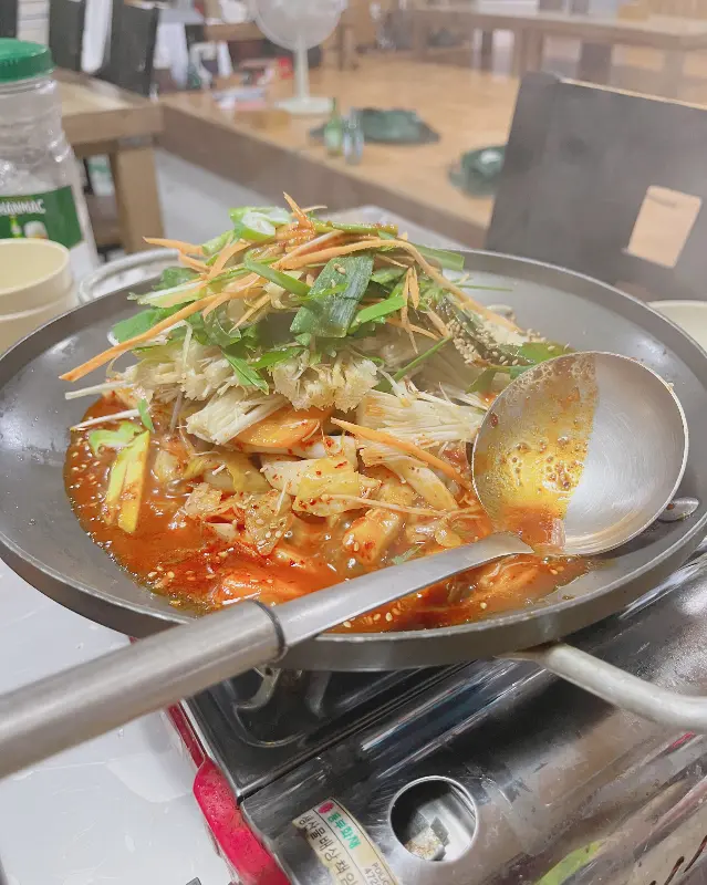 매콤한 갑오징어볶음