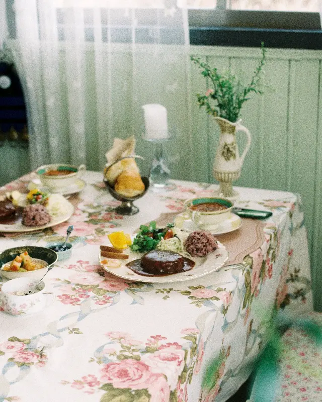 아름다운 테이블 세팅