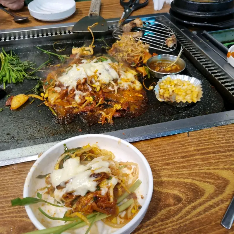 치즈 볶음밥