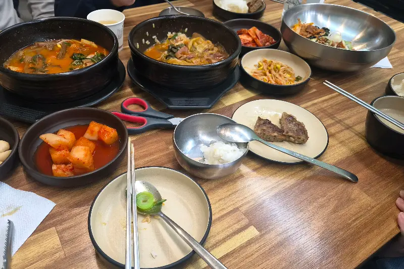 푸짐한 한 상 차림