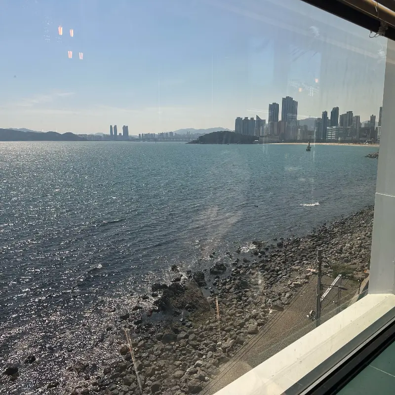 해운대 바다 풍경