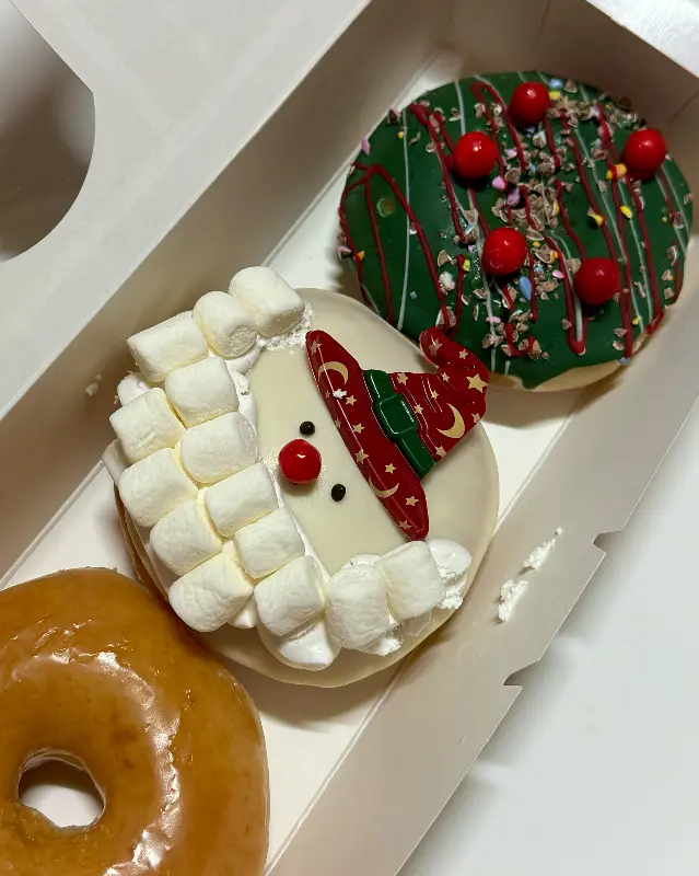 크리스마스 에디션 도넛