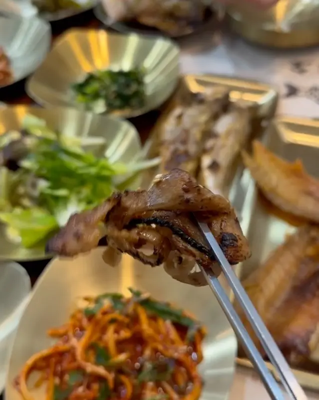 윤기가 흐르는 굴비