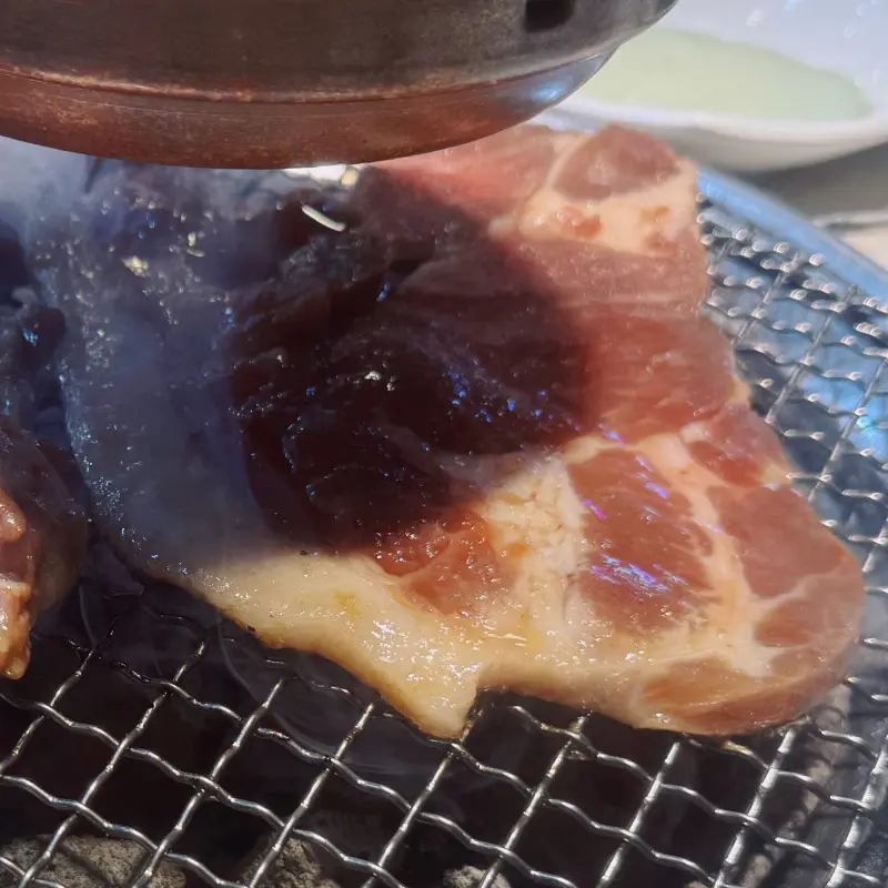 고기 한 점 드셔보세요!