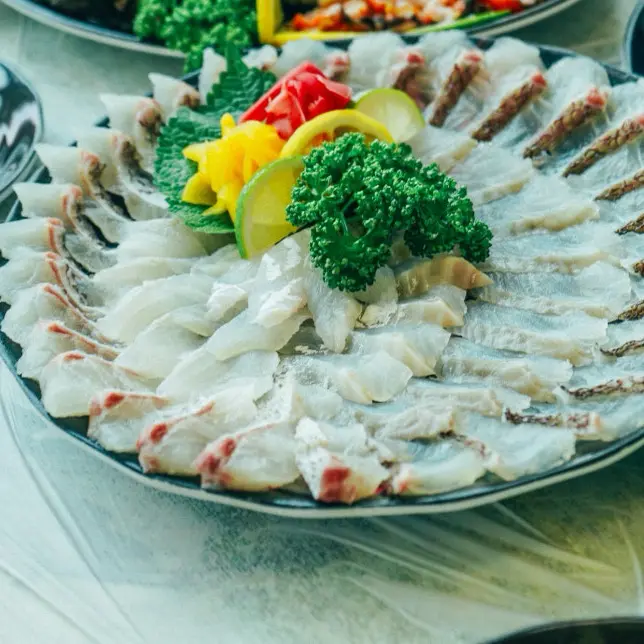 신선함이 살아있는 회 한 접시