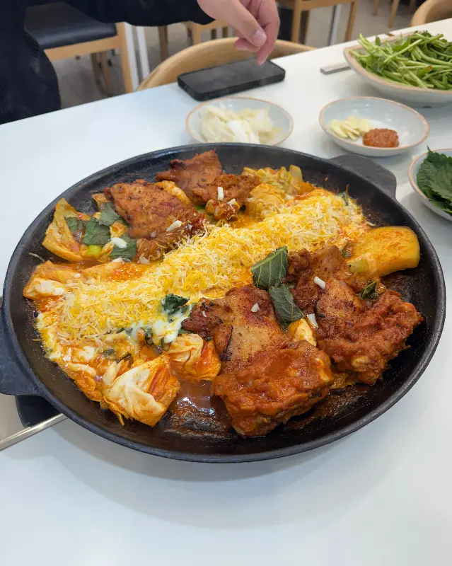 치즈 닭갈비