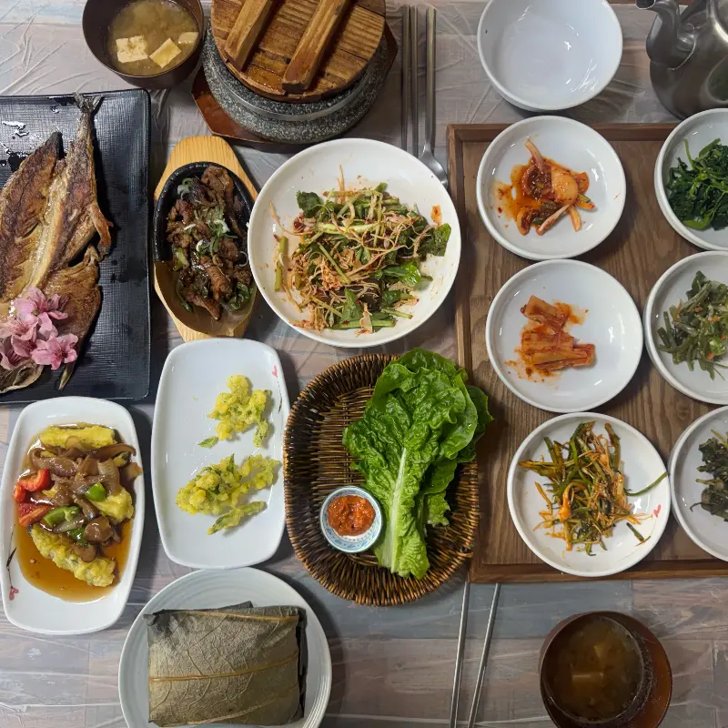 푸짐한 한 상 차림