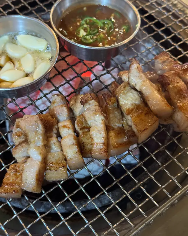 박대포 막창 한 상 차림