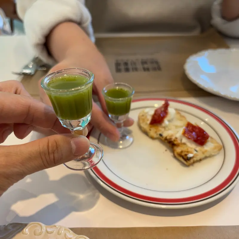 사랑스러운 웰컴 드링크