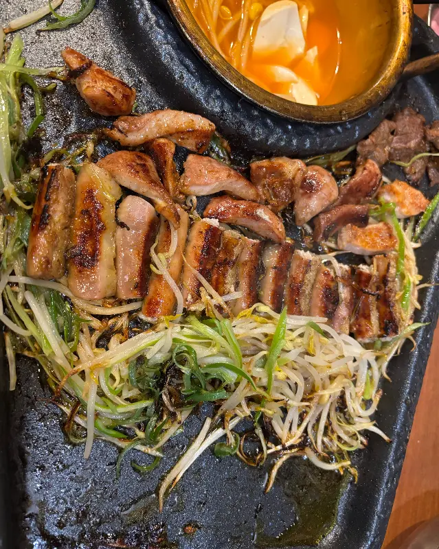 기본으로 제공되는 콩나물국