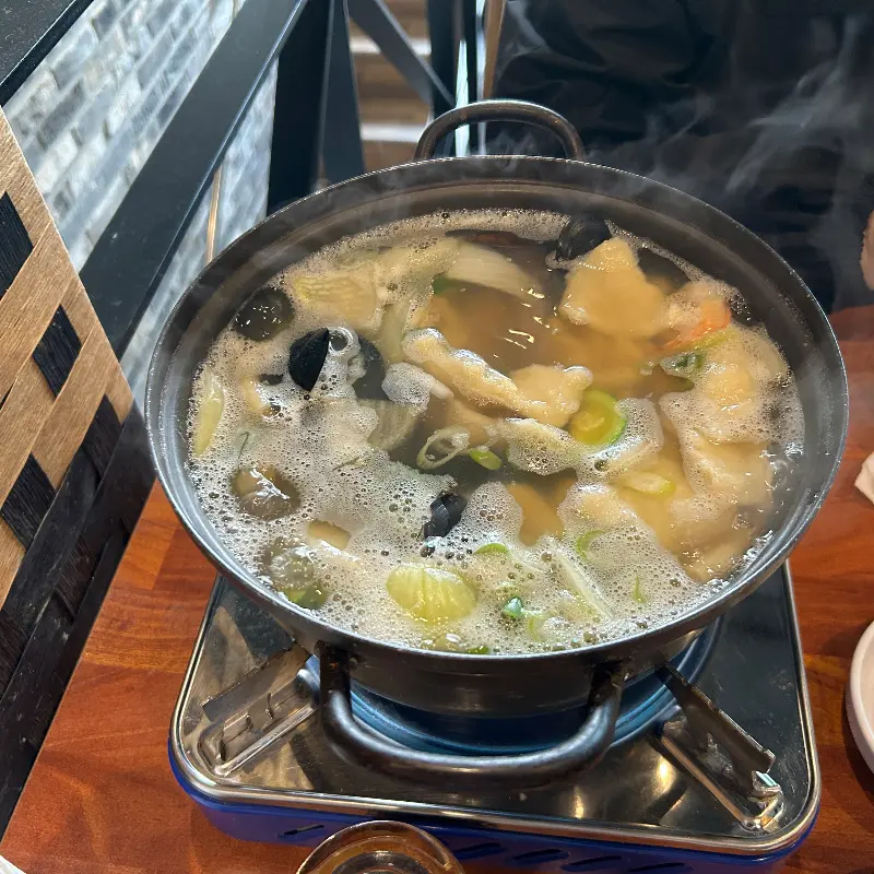 바름 한식당 수제비