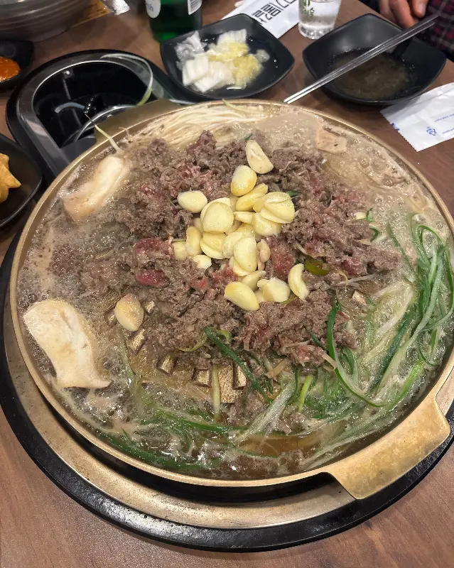 불고기 물갈비