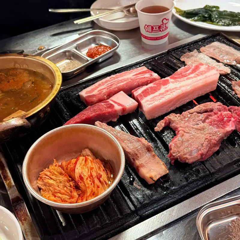 푸짐한 한 상 차림