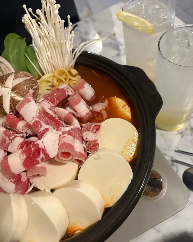 마라전골의 비주얼