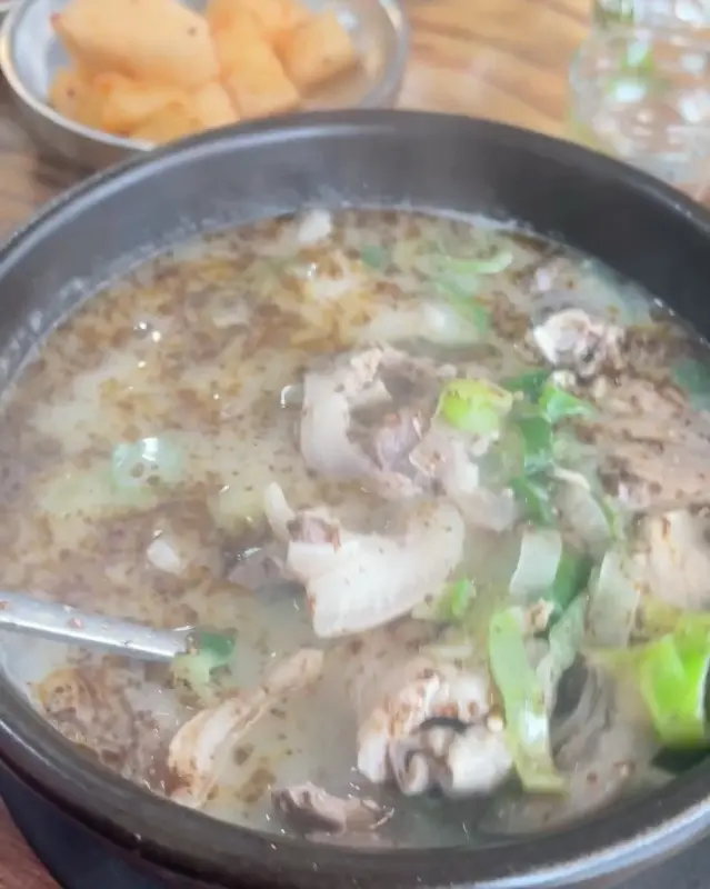 얼큰 순대국