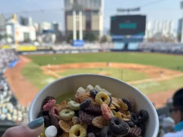 승리의 기운이 샘솟는, 창원NC파크에서 맛보는 특별한 디저트 맛집 요아정