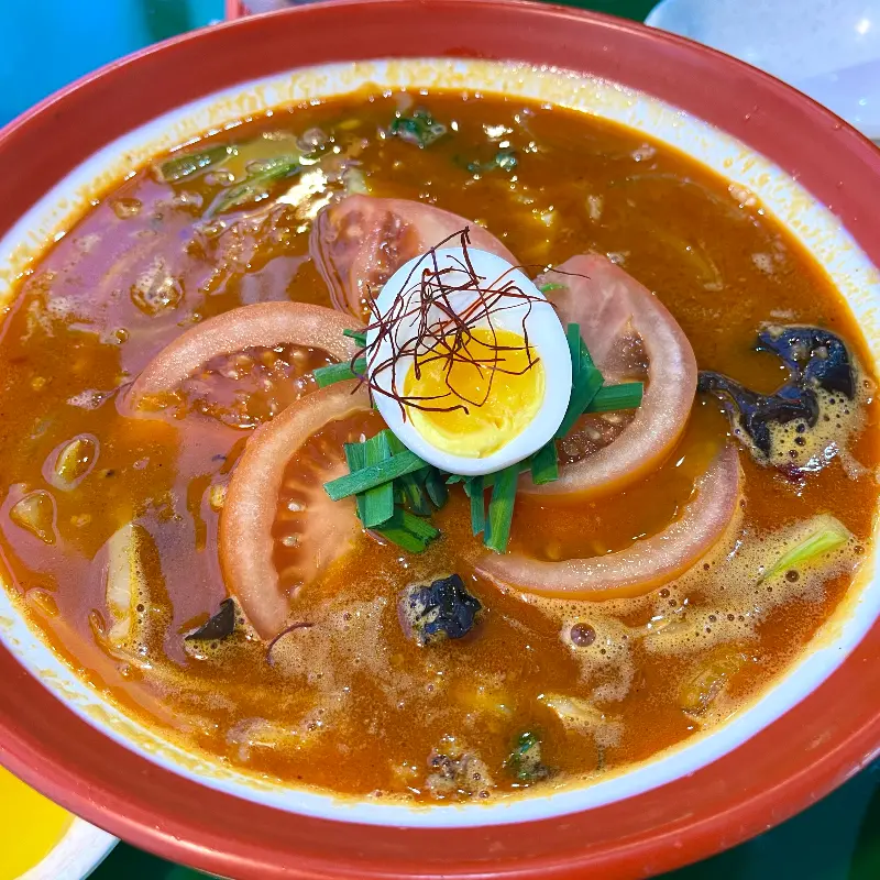 토마토가 들어간 짬뽕