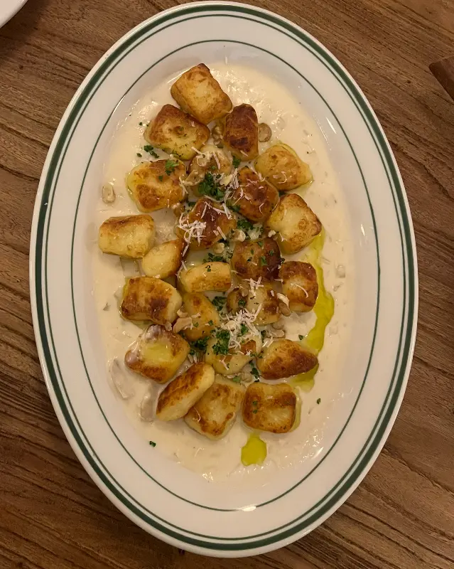 모노테이블의 뇨끼