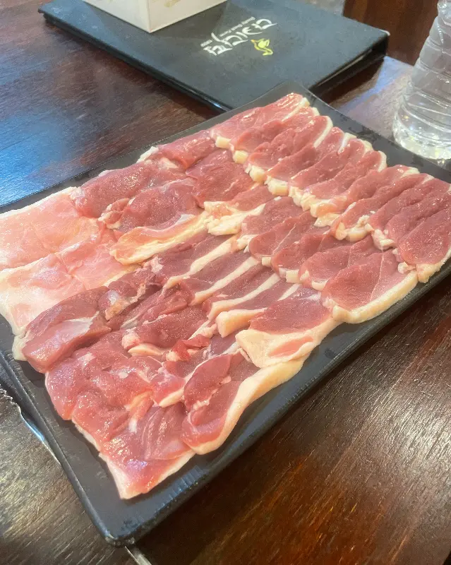 다키닥팜 오리 한상차림