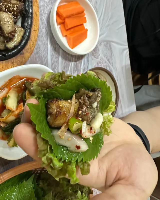 꼼장어 소금구이