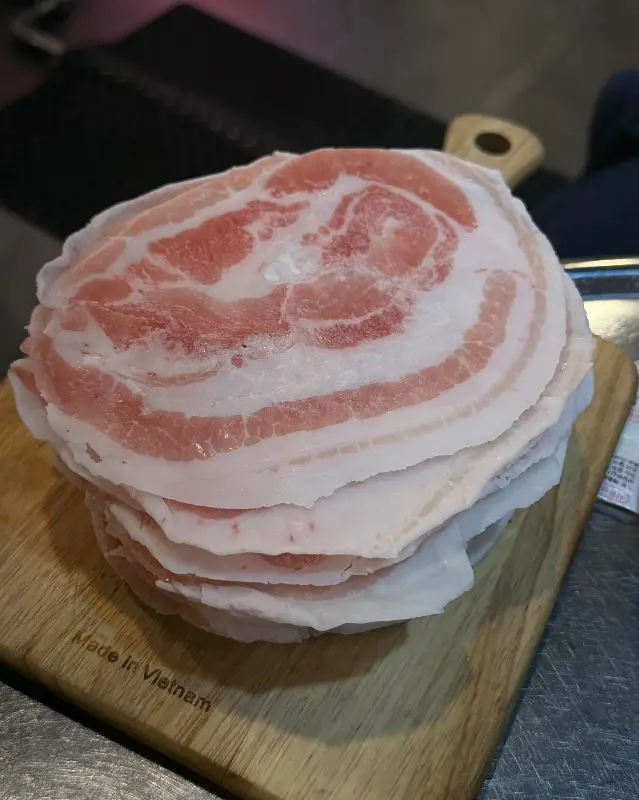 신선한 냉삼의 모습