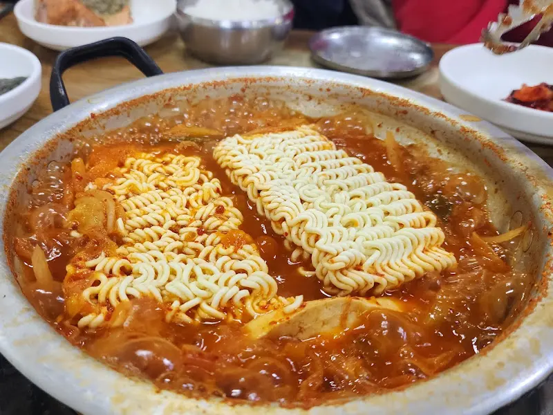 김치찌개 라면사리