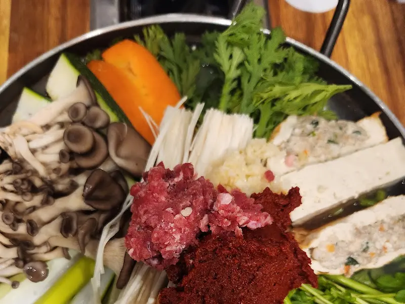 두부전골 근접샷