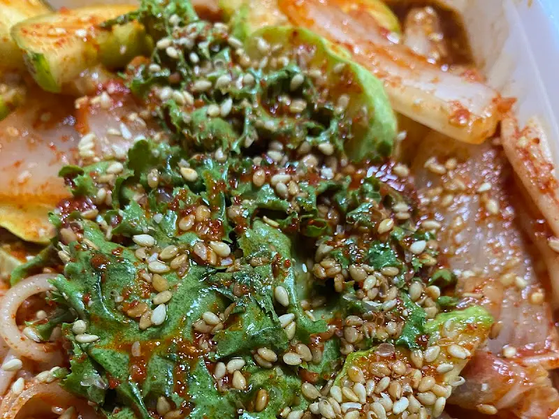 매콤한 비빔국수