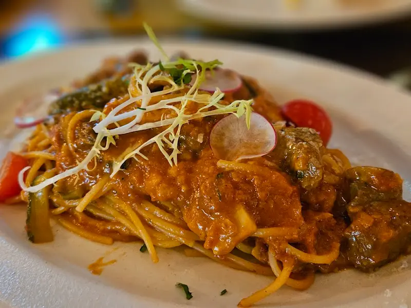 비스큐 등심 파스타