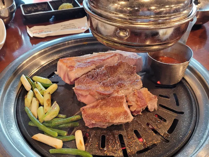 고기와 함께 구워먹는 꽈리 고추