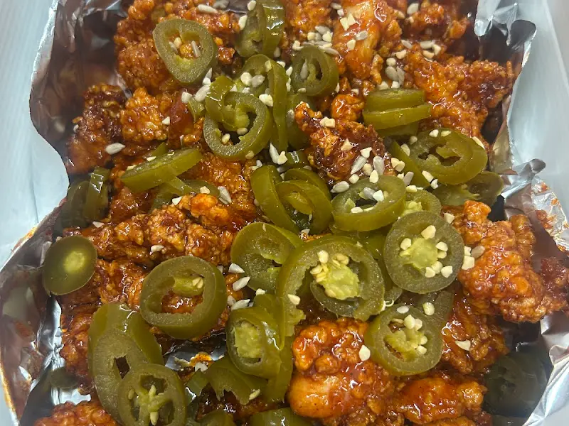 할라피뇨 닭강정 전체샷