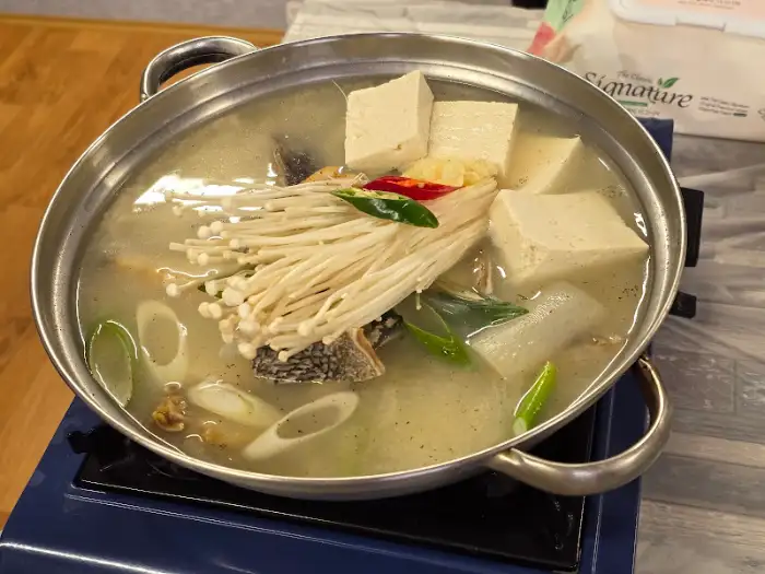 조개탕 사진