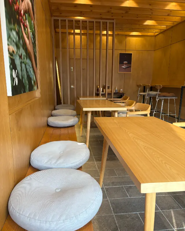 텐퍼센트 화순점의 아늑한 좌석 공간