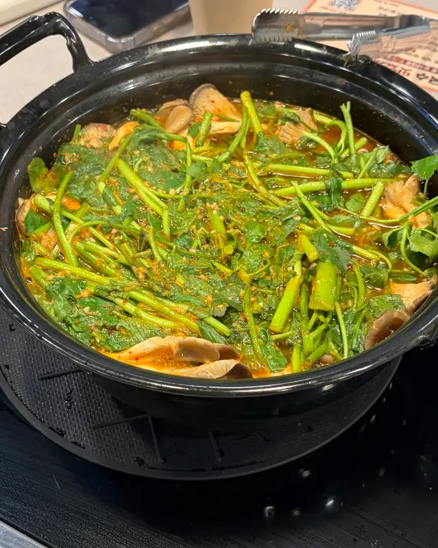 마무리 볶음밥! 진짜 꿀맛!