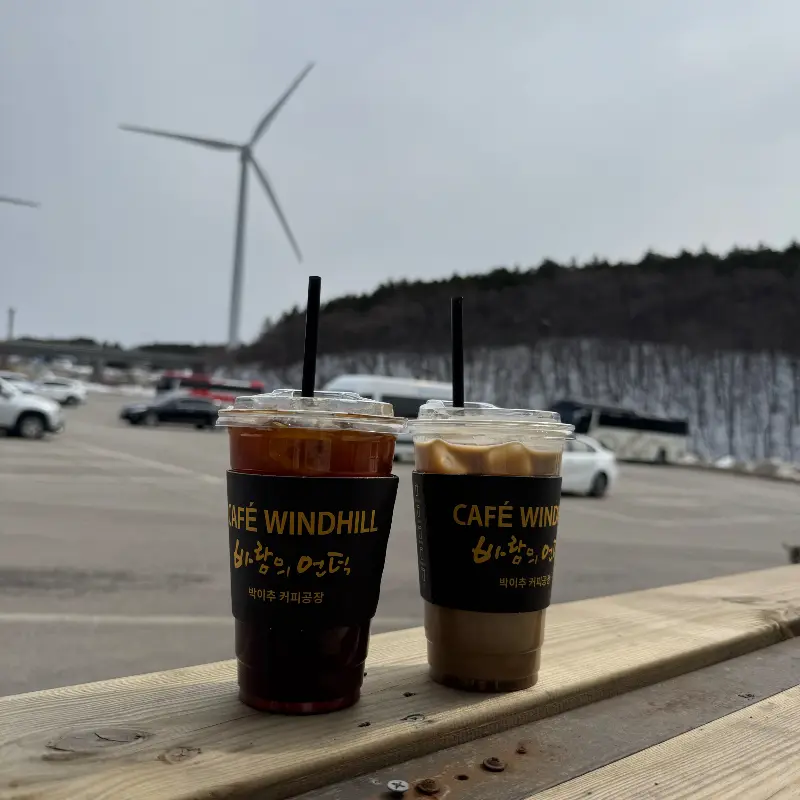 커피와 풍력발전기