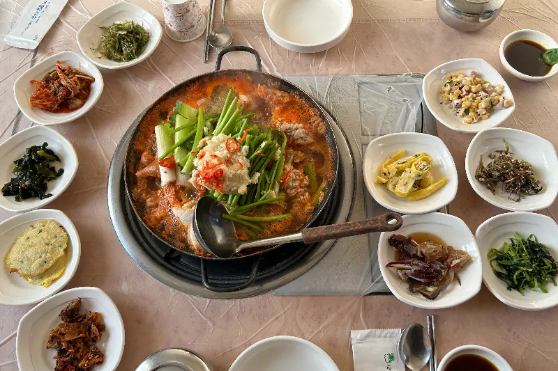 푸짐한 한 상 차림