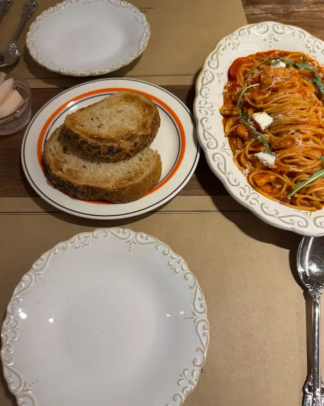 깔끔한 테이블 세팅