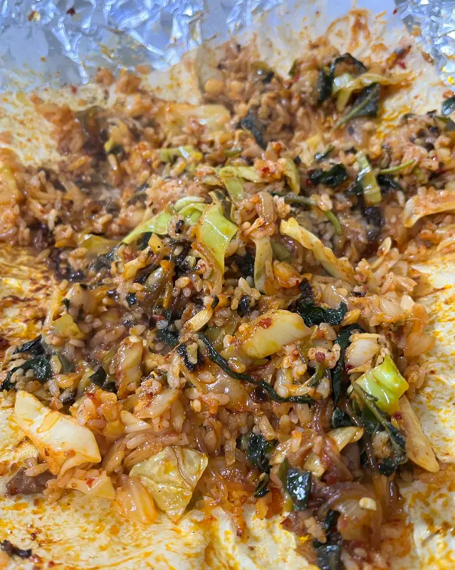 마무리로 완벽한 볶음밥