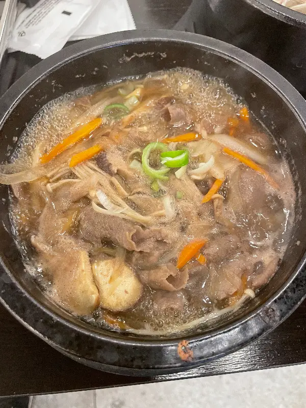 뜨끈하고 시원한 소불고기 전골