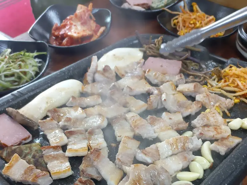 황리갈비 고기
