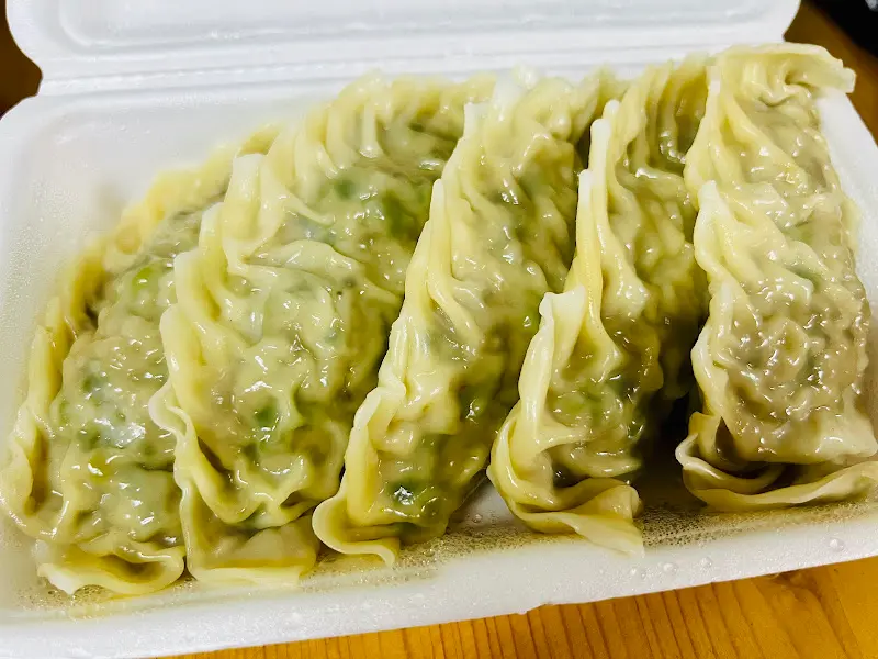 가지런히 담긴 고기만두