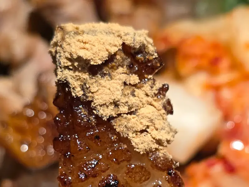 콩가루 듬뿍 찍은 껍데기