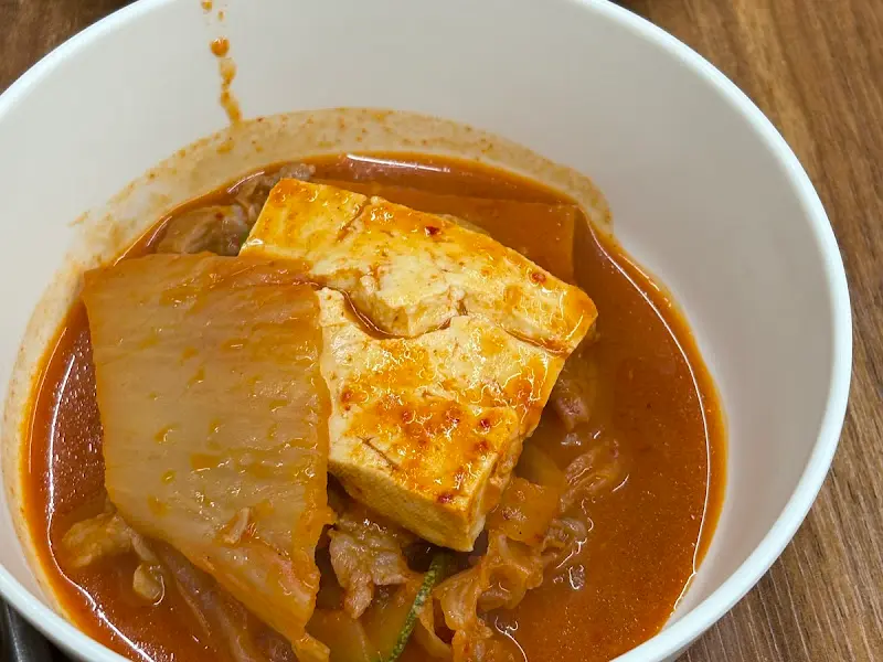 밥장인의 순두부찌개