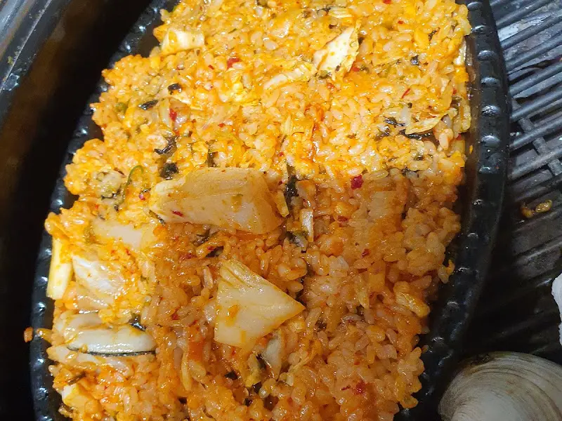 김치가 듬뿍 들어간 볶음밥