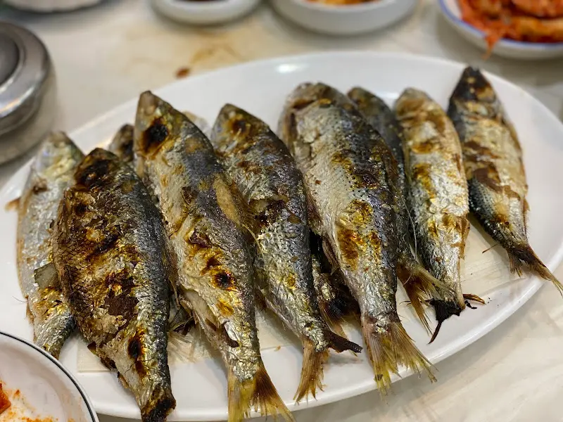 전어구이 한상차림